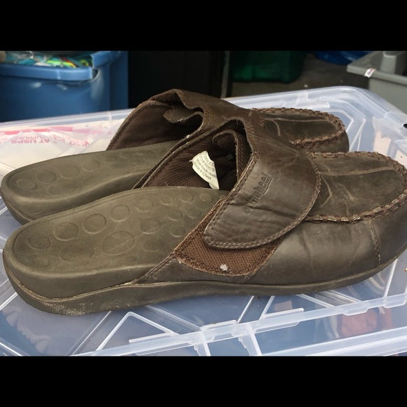 orthaheel Tomales Dark Brown Leather Shoes Size 8 main image 10